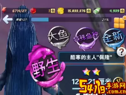 钓鱼发烧友游戏全面攻略解析