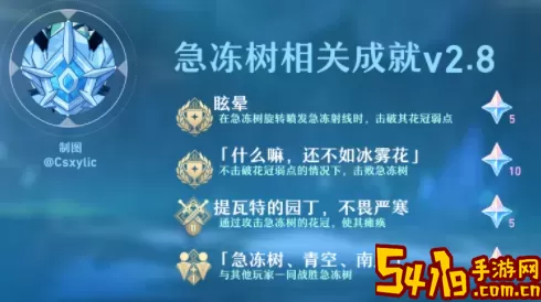 《原神》冰冻树怎么玩