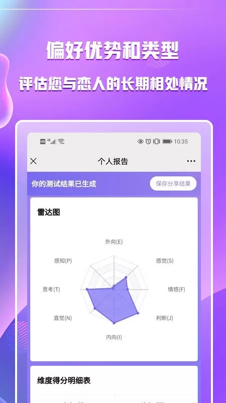 MBTI职业性格测试安卓下载图1