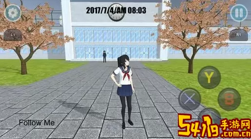 高校模拟器2018英文破解版