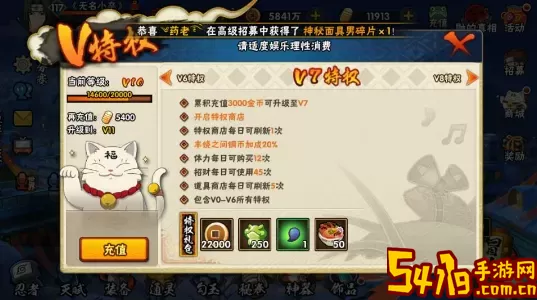 火影忍者手游v5要多少钱