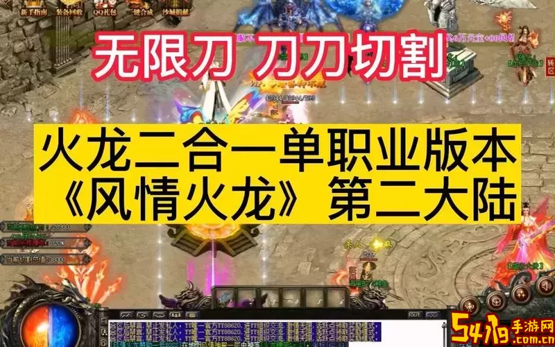 火龙单职业打金版本