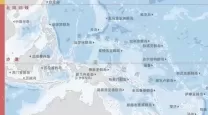 南太平洋群岛地图