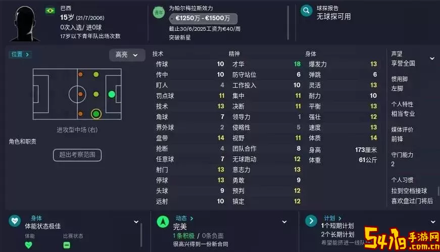 足球经理2012十大妖人-2012足球经理妖人前锋