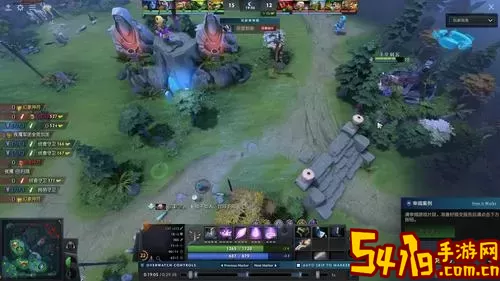 Dota2比赛现场
