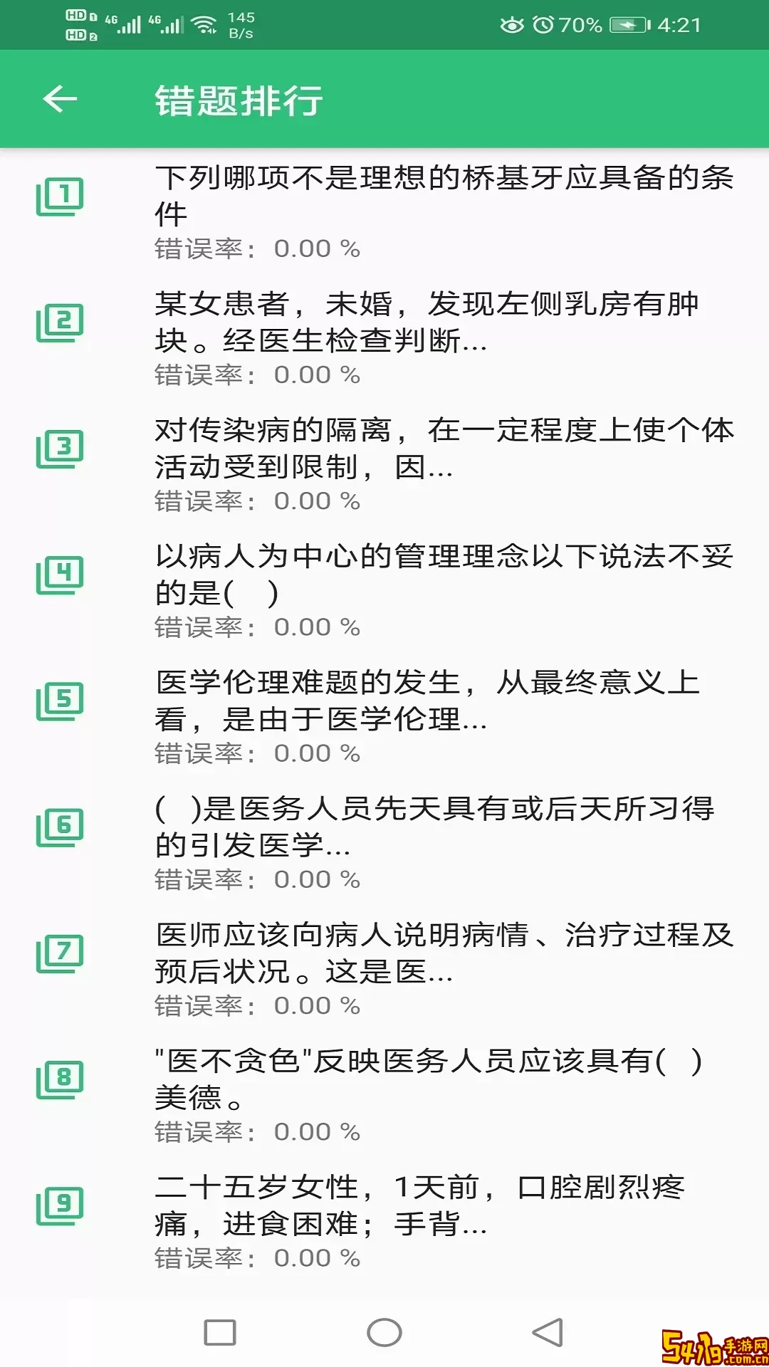 口腔内科学主治医师题平台下载