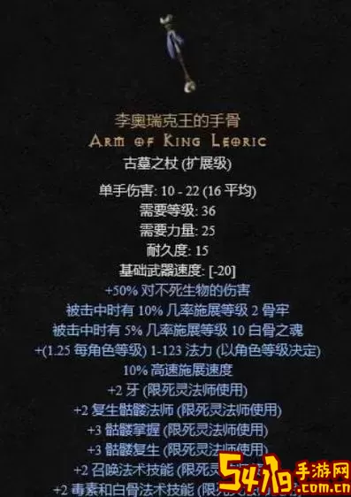 死灵法师装备示例/