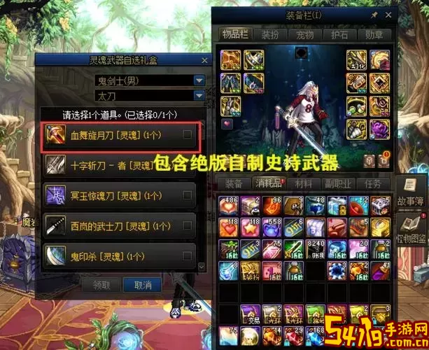 dnf100级史诗自选礼盒