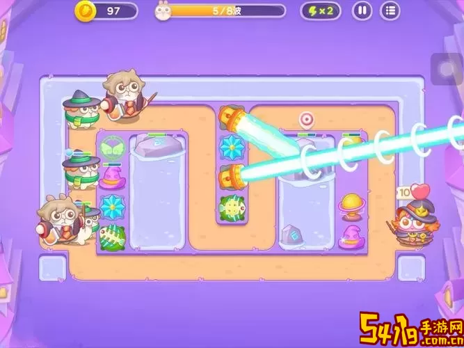 保卫萝卜4魔法宝藏第95关攻略图1