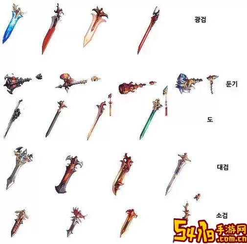 鬼剑士武器