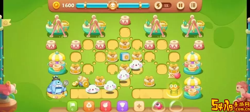 保卫萝卜第三关地图示意图