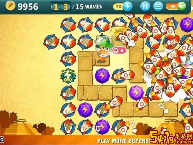 保卫萝卜2221关攻略