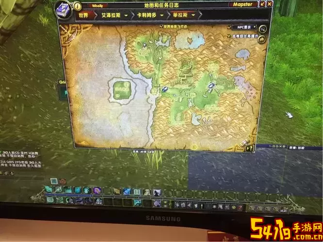 怀旧服去希利苏斯路线图1