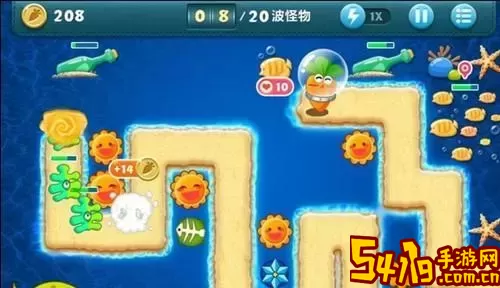 保卫萝卜1深海4金萝卜攻略图1