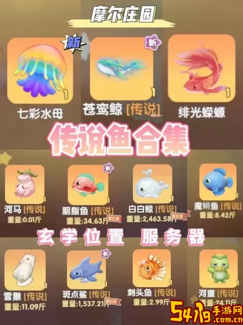 摩尔庄园有哪些传说鱼下架了-摩尔庄园手游有哪些传说鱼图1