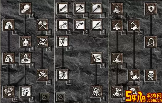 暗黑2狂乱野蛮人技能加点图1