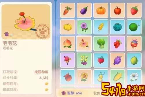 摩尔庄园手游毛毛花怎么获得-摩尔庄园手游毛毛花有什么用图2