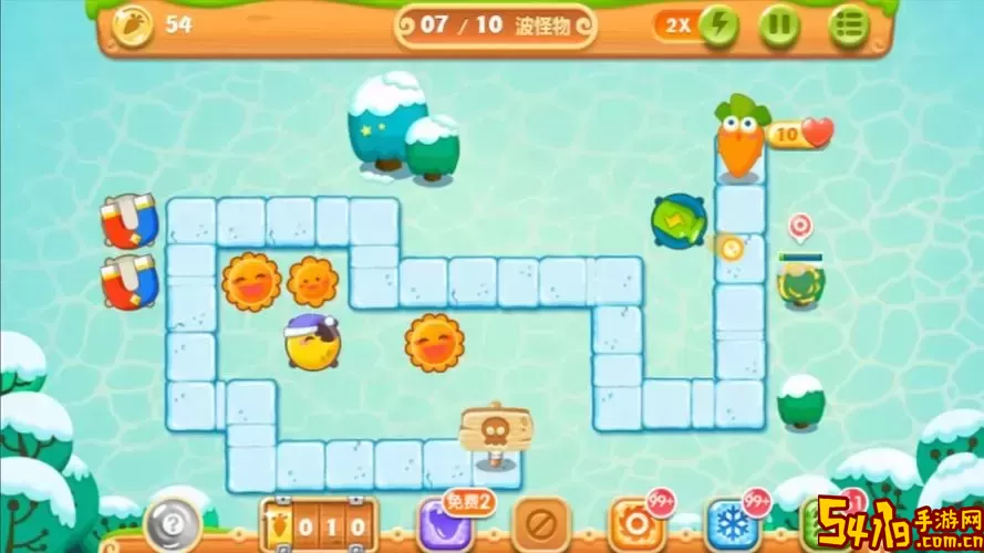 保卫萝卜2挑战模式15关图2