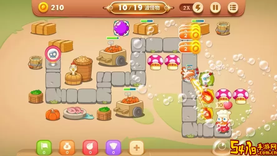 保卫萝卜3新版集市第6关图1