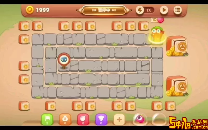 保卫萝卜冬季第三关攻略图解法图3