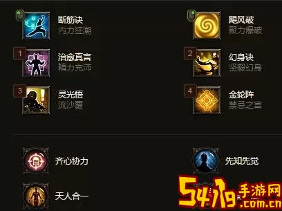 2022暗黑破坏神3武僧加点-暗黑破坏神3武僧流派加点图1