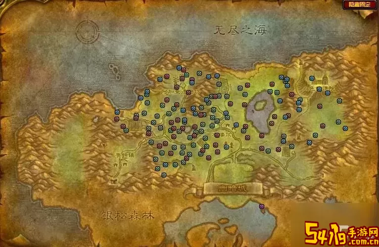 魔兽怀旧服月光林地地图全攻略及出境技巧解析图1