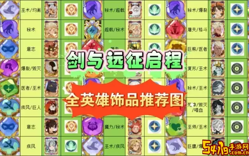 2022剑与远征最新神器佩戴攻略与推荐详解图1