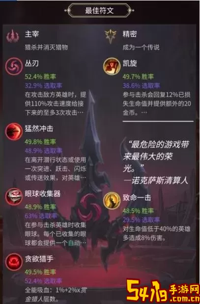 全面解析英雄联盟手游剑圣出装与天赋攻略图1