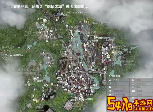 古墓丽影暗影全古墓位置地图位置-古墓丽影暗影全部古墓位置图1