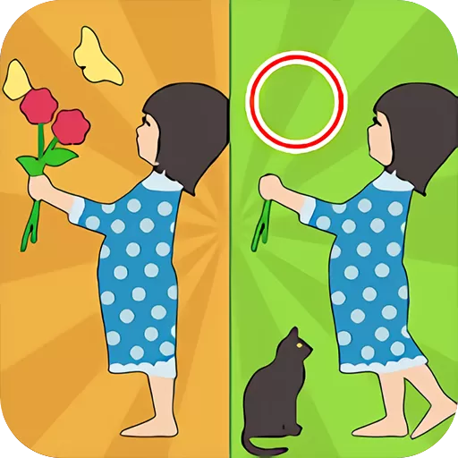 宝宝玩找茬手机游戏