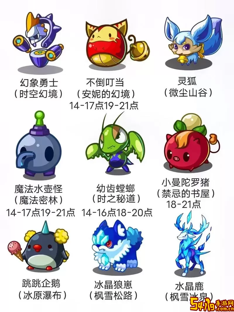 洛克王国2019年最好看的女宠物捕捉指南图2