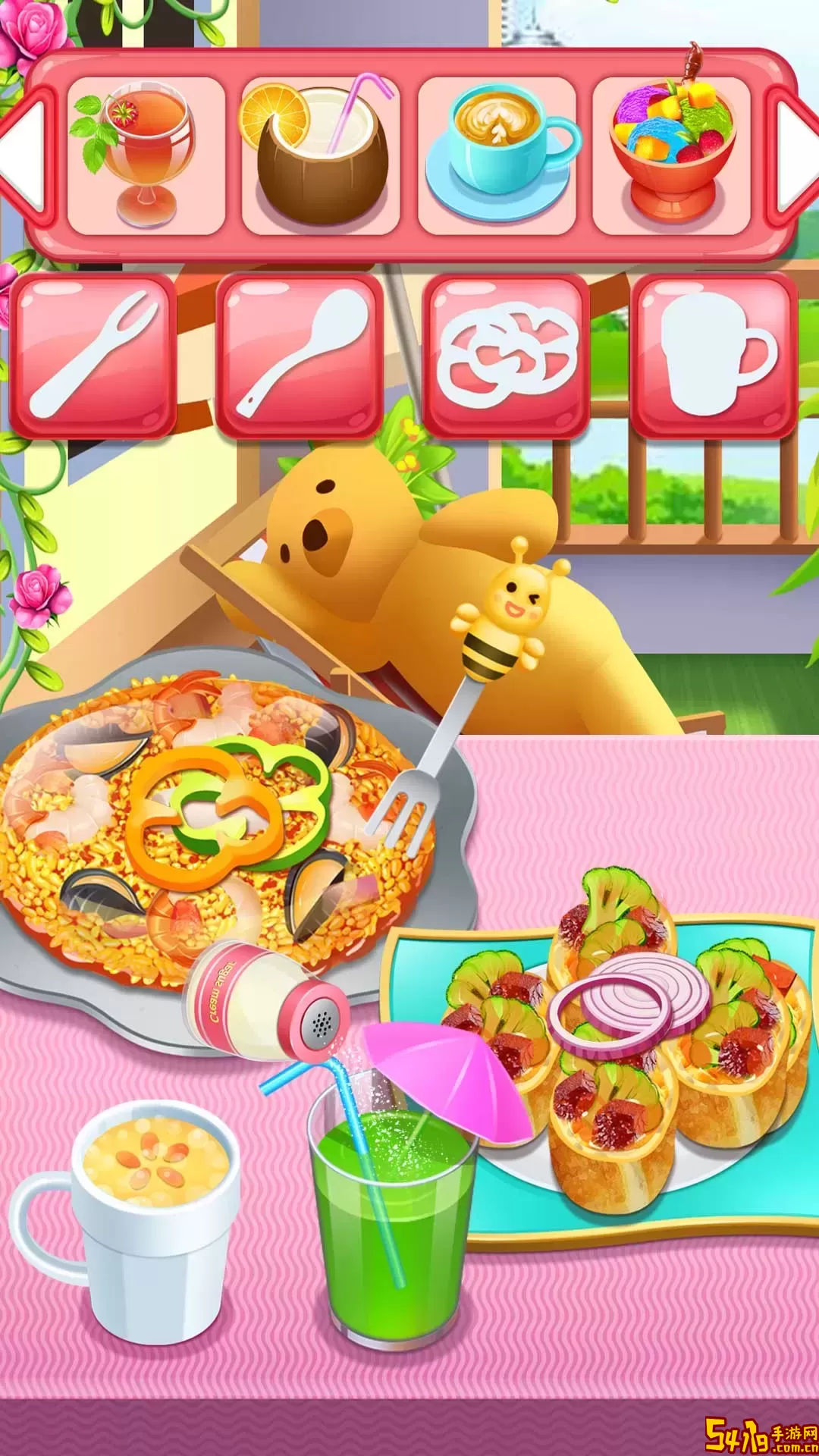 西班牙美食之家庭做饭手机游戏