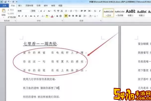 标准Word文档格式规范及行距设置指南图2