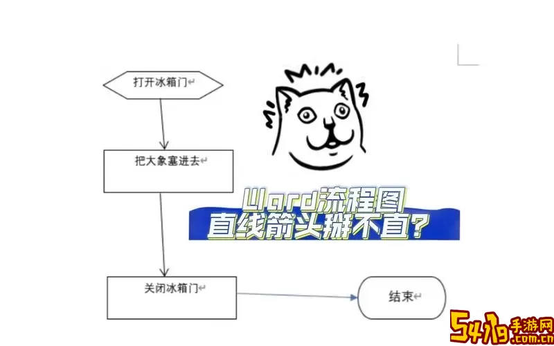 如何在Word中制作带箭头的流程图技巧分享图2