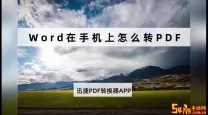 手机djvu文件转换为pdf
