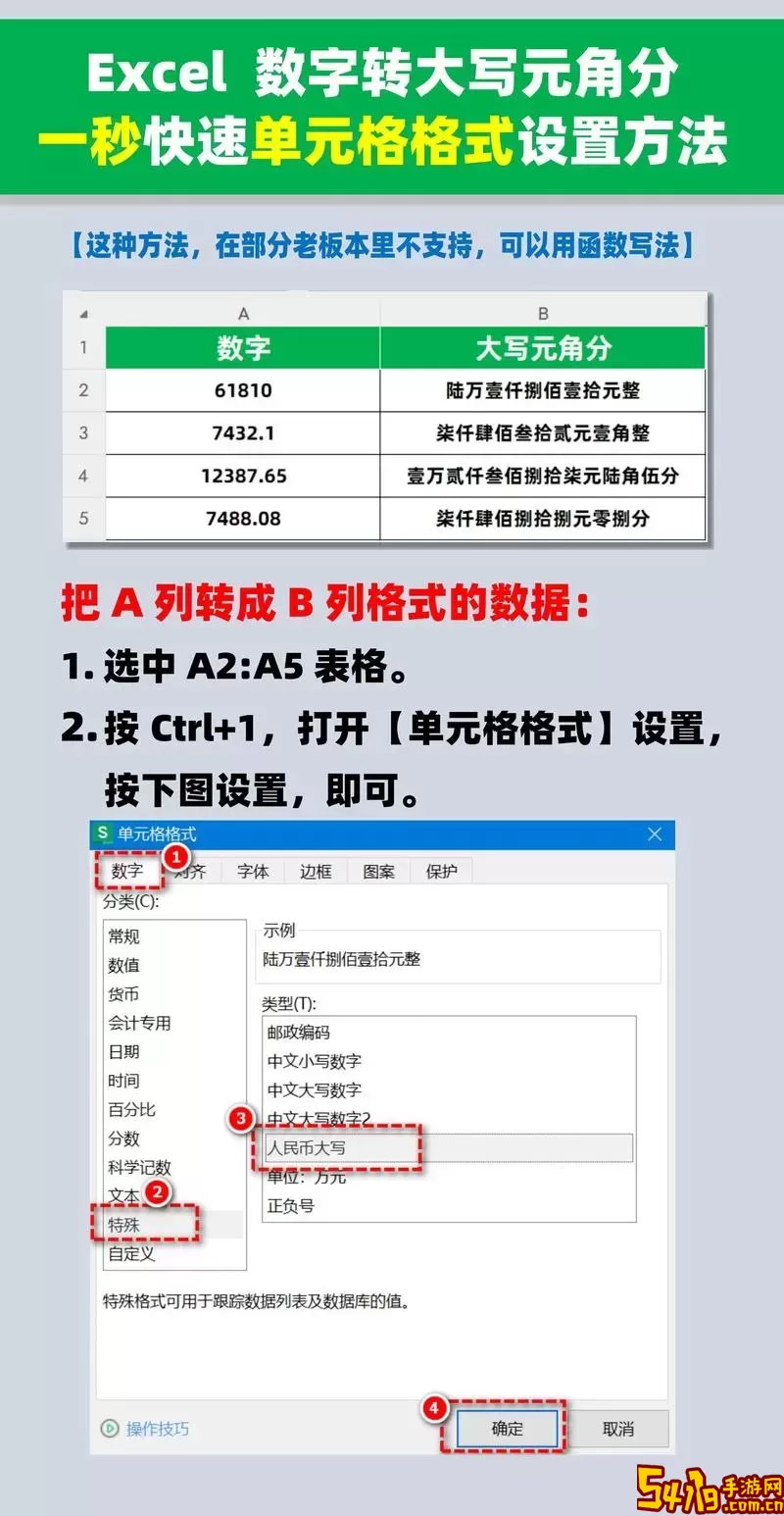 excel怎么设置单元格单位图1