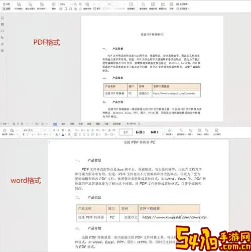 word文档转化为pdf格式的优势与方法解析图1