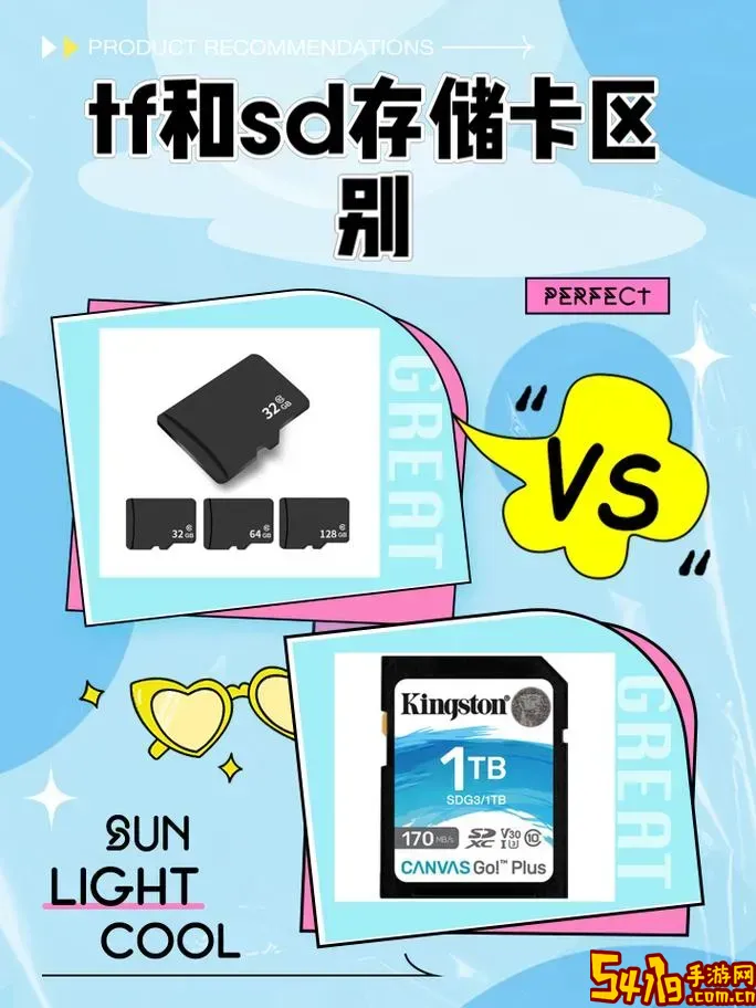 microSD卡与SD卡区别解析及TF卡存储卡全面对比推荐图1