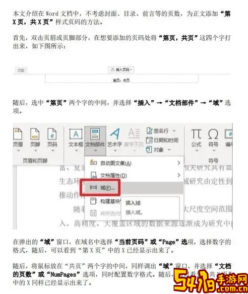 第一二页不显示页码怎么设置方法详解图2