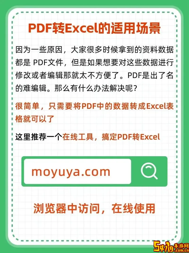 pdf怎么转换成excel表格方法详解，快速将pdf转excel技巧图1