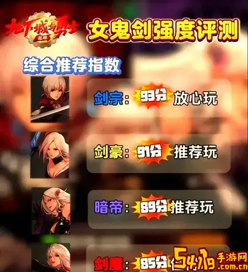 dnf2022年女鬼剑转职推荐及最佳选择解析图1