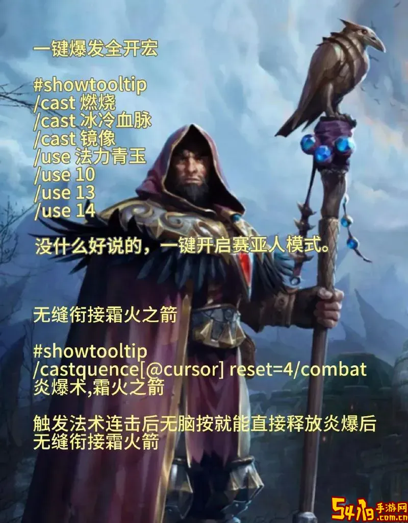 魔兽世界法师宏大全图2