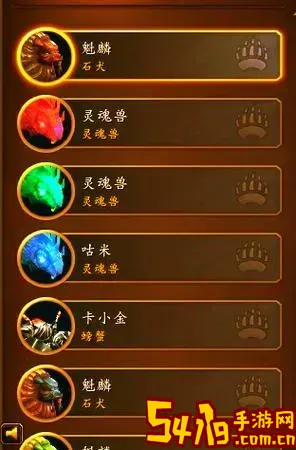 魔兽世界灵魂兽有什么技能图3