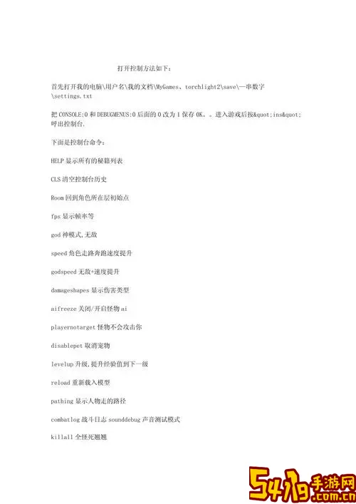 火炬之光2控制台代码图1