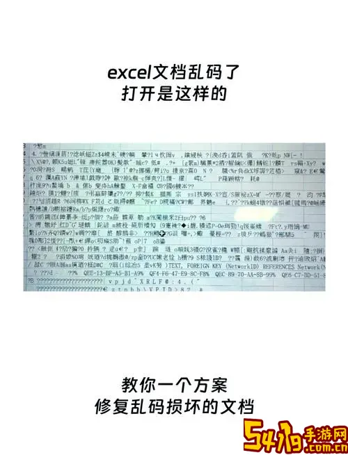 excel打开表格是乱码_excel表格打开后是乱码如何恢复图2