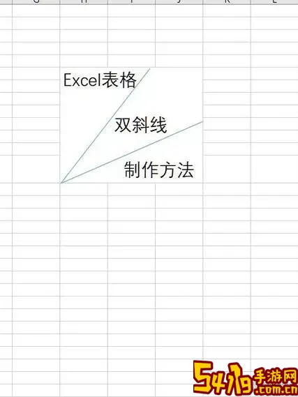 怎样在excel里面斜线写两个字图2