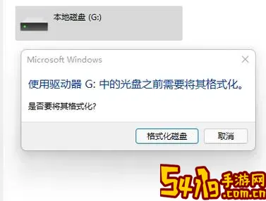 移动硬盘打不开怎么解决图1