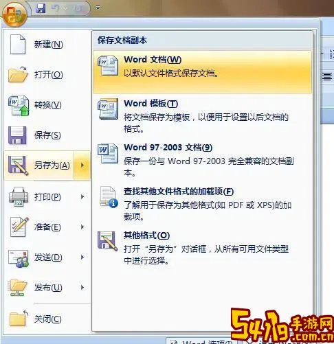 word怎样保存为docx图2