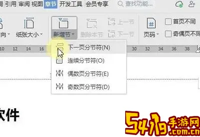 wps如何让每页页脚不一样图1