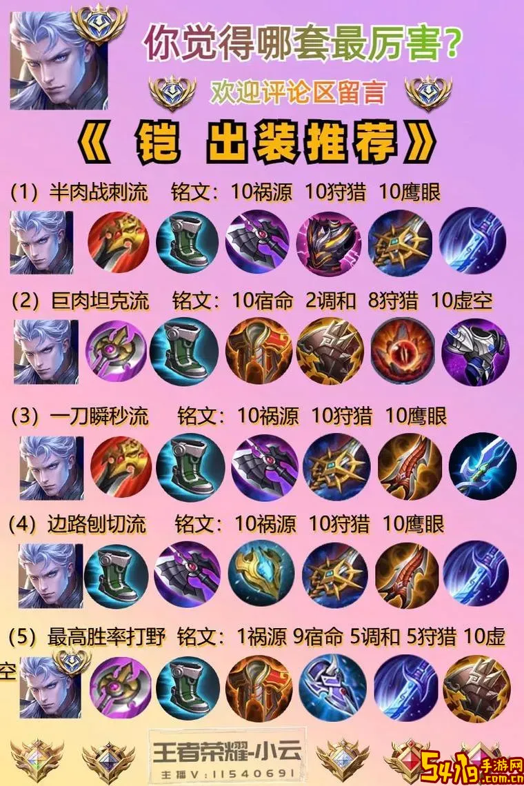 一刀修罗铠出装-一刀修罗铠出装铭文开局900伤害图1